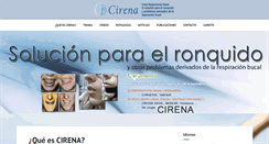 Desktop Screenshot of cirena.es