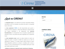Tablet Screenshot of cirena.es